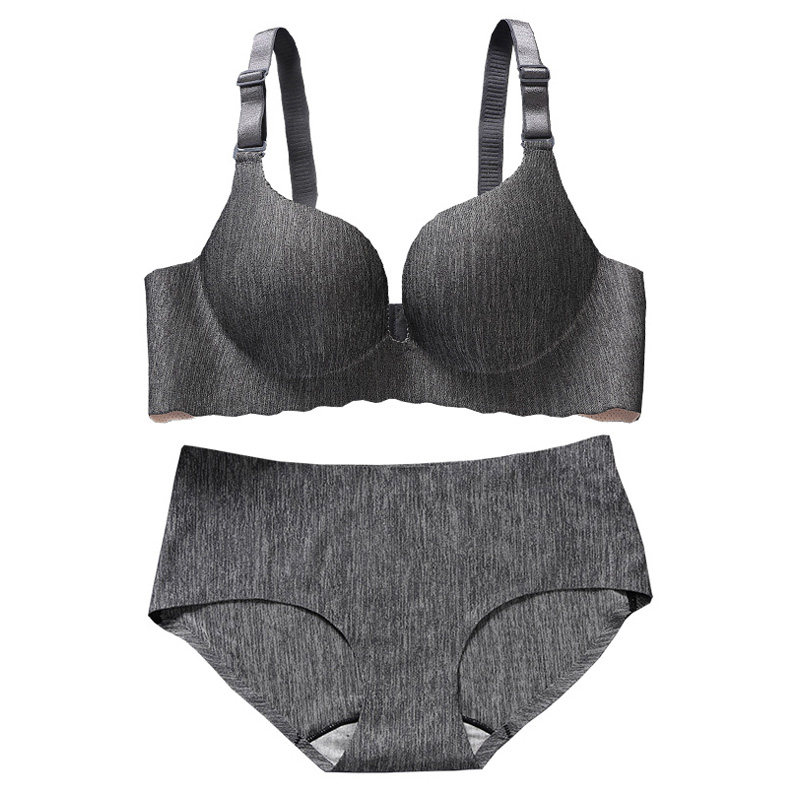 a杯聚拢上托收副乳小平胸加厚胸罩 艺淑雅文胸