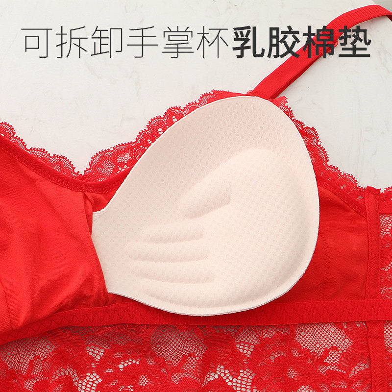 蕾丝吊带美运动女网红爆款聚拢抹胸 艺淑雅抹胸