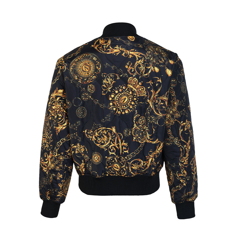 versace /范思哲秋季新款黑色夹克 联合供应海外夹克