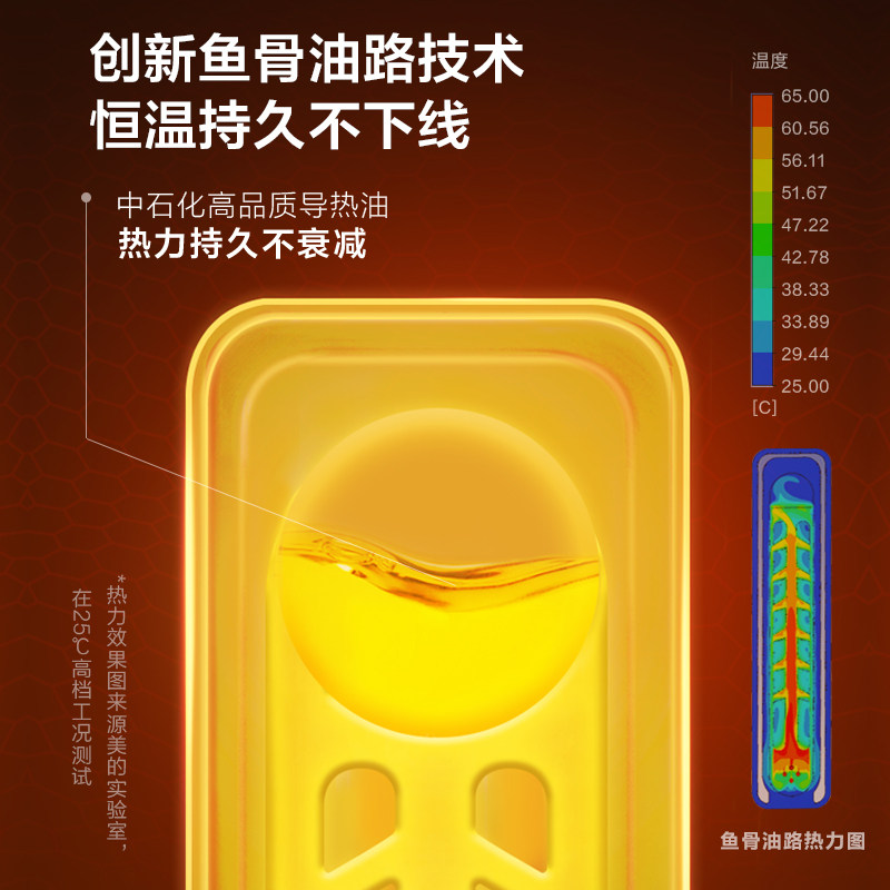 美的油汀家用全屋速热节能电暖气片 midea美的生活电器暖风机/取暖器