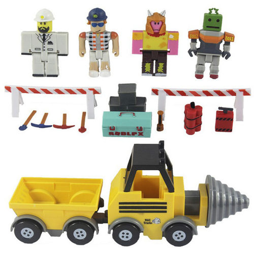 roblox虚拟世界游戏周边玩具人偶积木公仔我的世界儿童摆件手办 - 图3