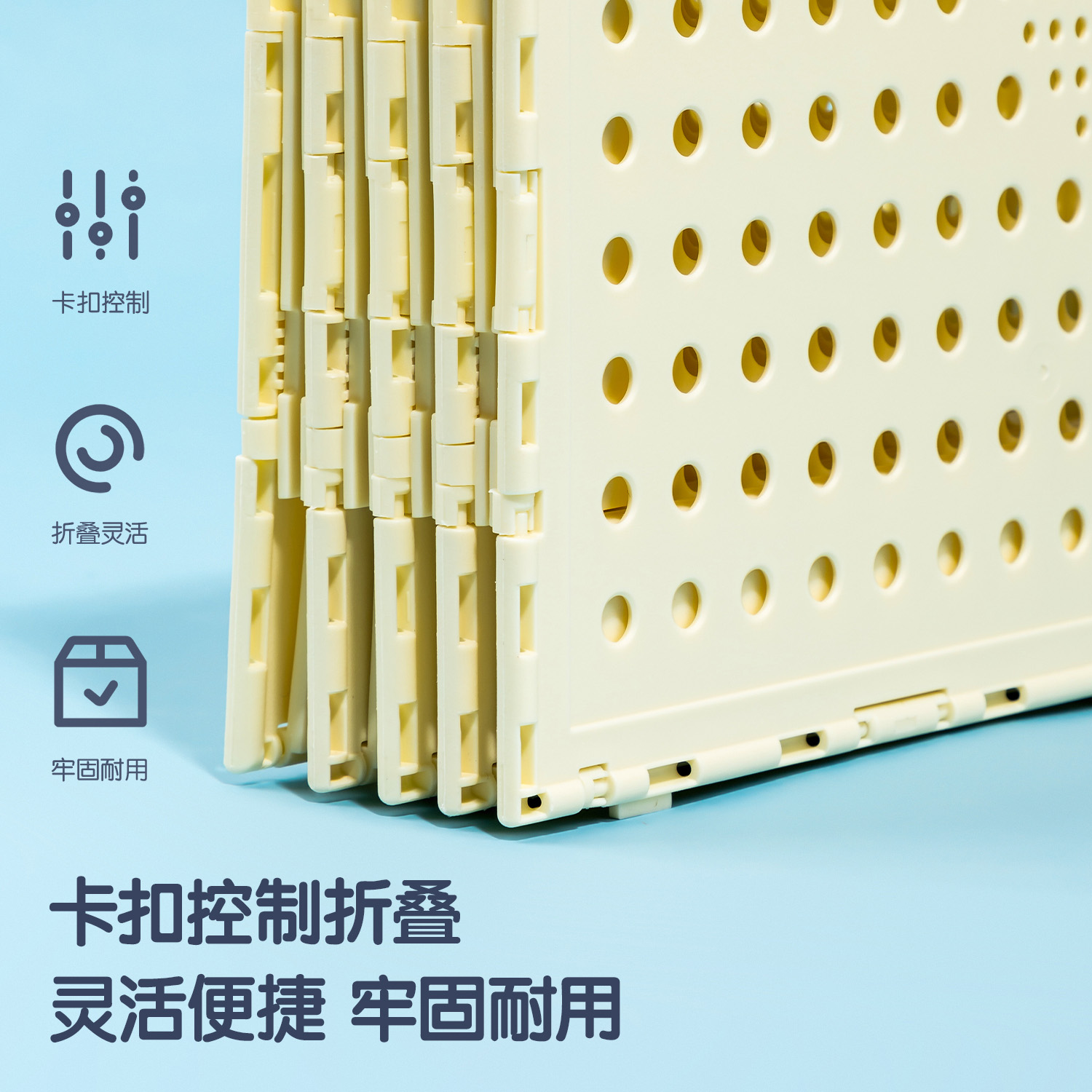 得力折叠文件架书立可伸缩文件框小清新桌面文具收纳学生大号书架 - 图1