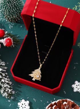 雪景金杉项链