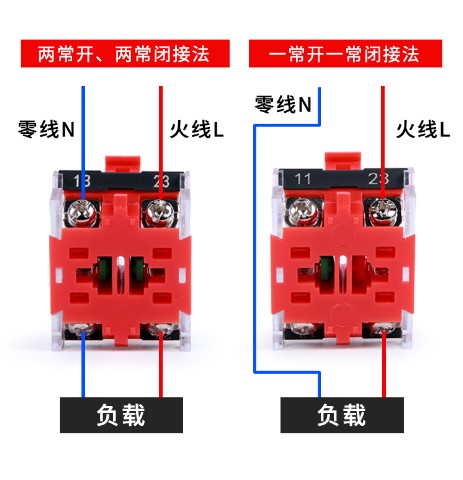 LA38-11ZS电源急停按钮开关电源启动停止蘑菇头自锁紧急开关22mm-图2