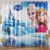 Blue Ice Romance Aisha Princess Phòng ngủ Rèm Anime Hoạt hình Disney Girl Children Phòng rèm - Phụ kiện rèm cửa thanh treo rèm 3m Phụ kiện rèm cửa