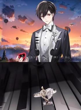 时空中的绘旅人漫长的箴言主题周边衍生专属戒指求婚轻奢结婚印象