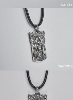 战锤40K周边 帝皇圣徽吊坠潮流配饰2025原创个性复古好友礼物周边