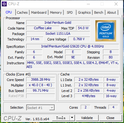 g5400g4900g4920g4930g5F620i36300ti510500cpu散片 - 图1