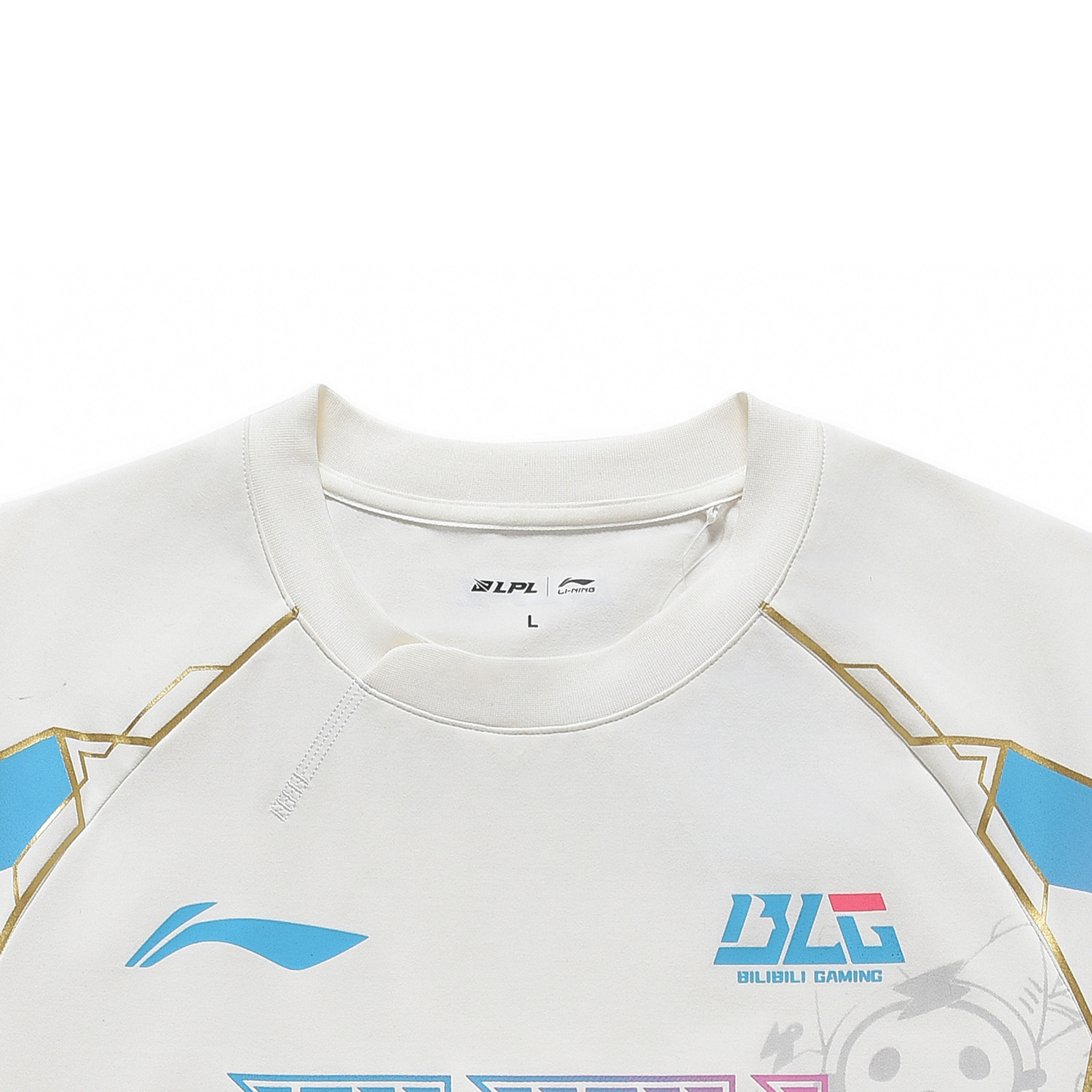 Lining/李宁正品2024新款男女BLG战队经典队服圆领短袖T恤ATSU667 - 图2