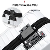 Чемодан с молнией, портативная коробка подходит для мужчин и женщин, 20 дюймов, 24 дюймов