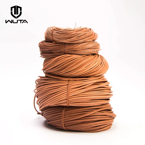 Кольцо, ремешок, браслет, аксессуар ручной работы, плетеные аксессуары, из натуральной кожи