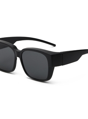 新款防远光灯眼镜夜视近视套镜偏光开车专用男钓鱼太阳镜夹片墨镜