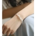 Flower Shadow Plum Series S925 Sterling Silver Bracelet Nữ Hàn Quốc Sinh viên đơn giản Wild Sen tươi Gửi Vòng tay bạn gái - Vòng đeo tay Cuff