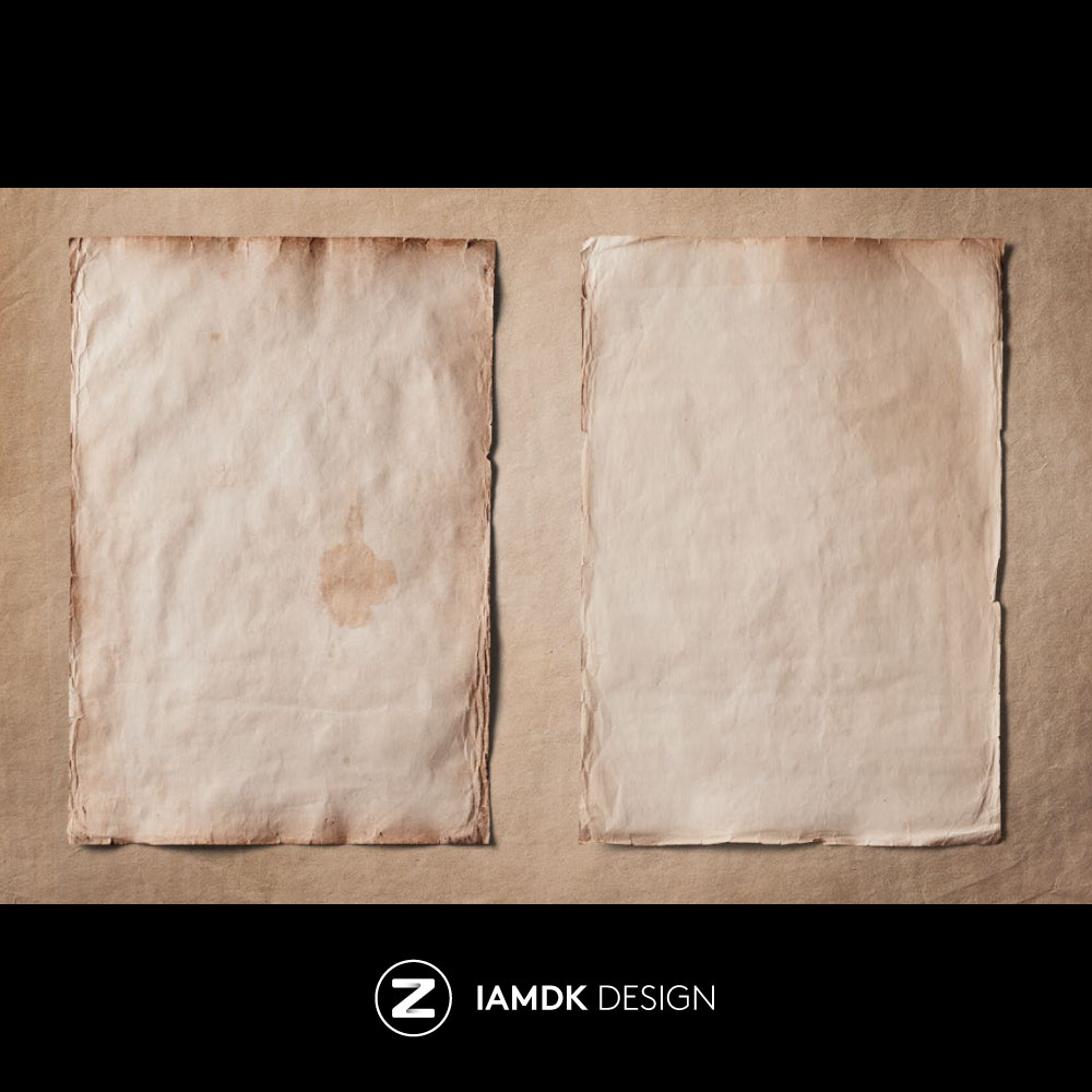 Old Isolated Papers And Textures 7款复古做旧纸张背景纹理素材 - 图1