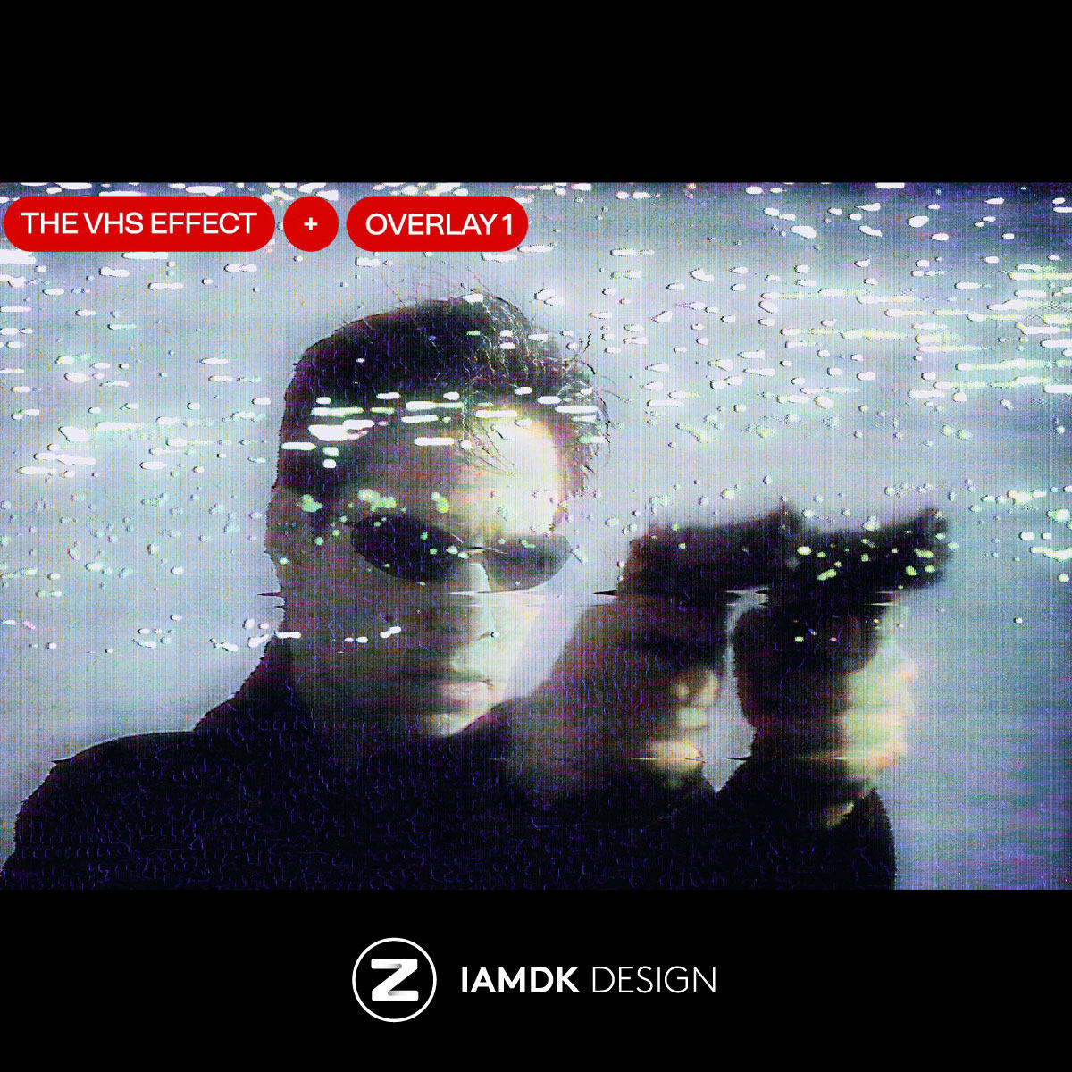 潮流复古90年代做旧失真故障VHS效果照片处理特效Ps设计素材套件,淘宝优惠券,粉丝福利购,淘宝优惠卷