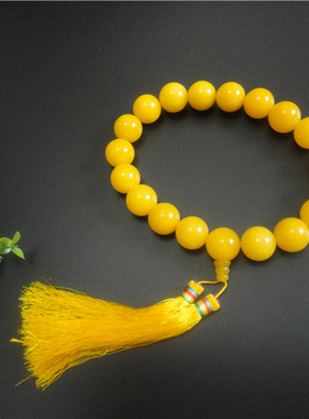 黄龙玉毛衣链开运礼物佛珠念珠