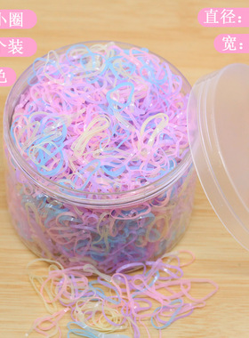 一次性橡皮筋发绳小清新风头饰品