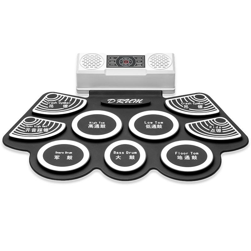 天智巴赫pg手卷电子鼓儿童架子鼓 天智电子鼓