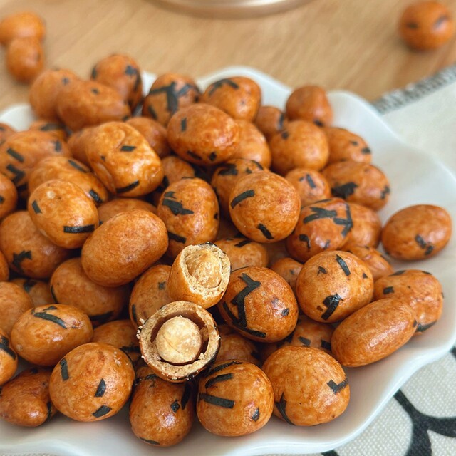 Xiaoxindian Fish Skin Peanuts 350g Fish Skin Beans Peanut Beans Nostalgic Snack Sauce Fragrant Seaweed Wasabi Original Flavor Zhengyou Produce