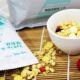 Breakfast cereal nuts yogurt fruit cereal muesli