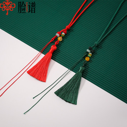 手把绳流苏穗子葫芦配件手工DIY车挂吊坠香囊香牌文玩挂绳吊穗 - 图2