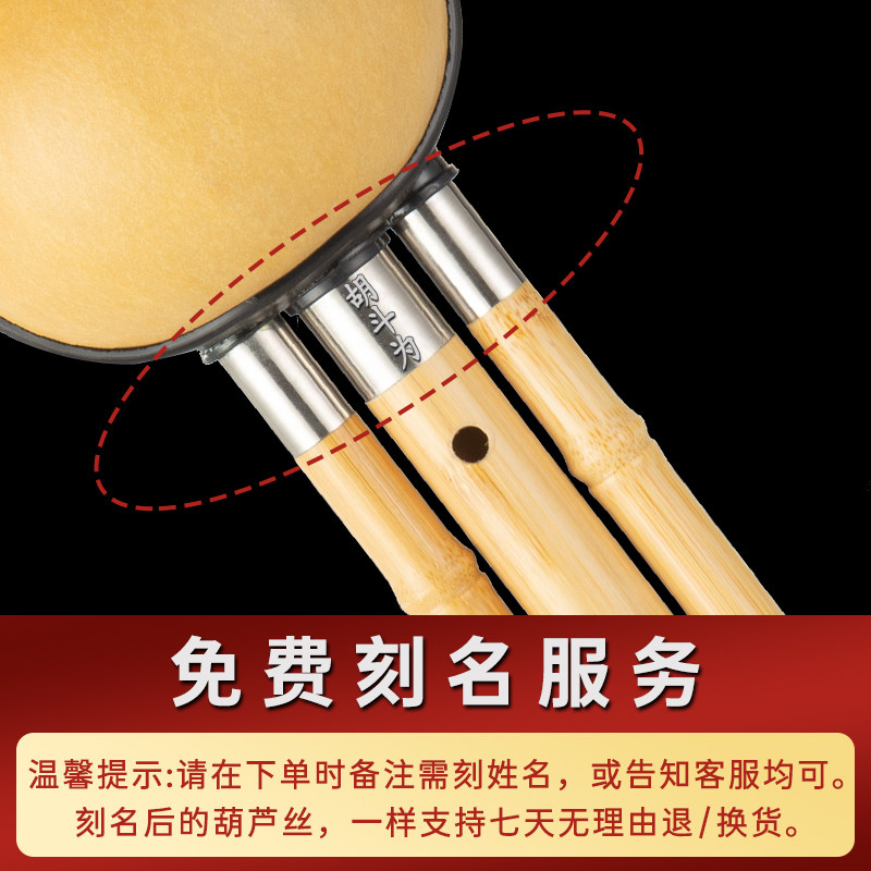 金丝楠竹初学小学生降b调葫芦丝 声聆乐器葫芦丝