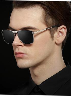 VEITHDIA品牌偏振男士覆古方形太阳镜