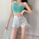 ເດັກຍິງຮ້ອນ sexy ກາງເກງຂາຍາວກະທັດຮັດຊື່