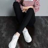 Черные леггинсы, осенние штаны, летний приталенный тонкий карандаш, Южная Корея, высокая талия, по фигуре