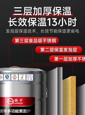 煮面炉商用电热面馆燃气煮面条锅