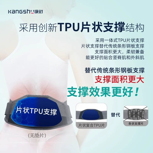 Узкий ремень, грыжа диска на талии, медицинская поясничная мышца, поясничный диск, инструмент поддержки поясничного проведения, узкая версия защита ремня, Каншу