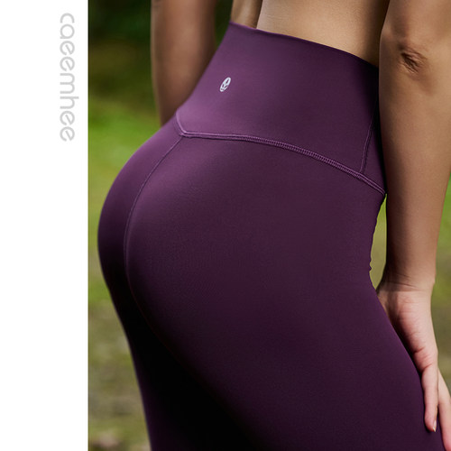 卡益瑜伽裤女高腰提臀专业高端时尚外穿九分运动服普拉提健身裤春 - 图1