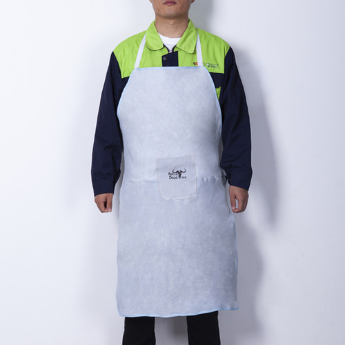 电焊工防护装备专用纯皮围裙工作衣服防火线阻燃防烫防护服耐高温 - 图3