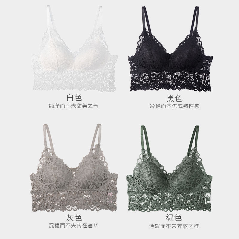 法式超薄款bra大胸显小胸聚拢文胸 欧莱仕文胸