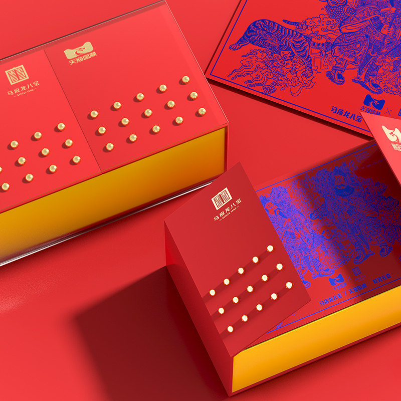 马应龙非遗联名礼盒去消减细纹眼霜 马应龙八宝眼霜