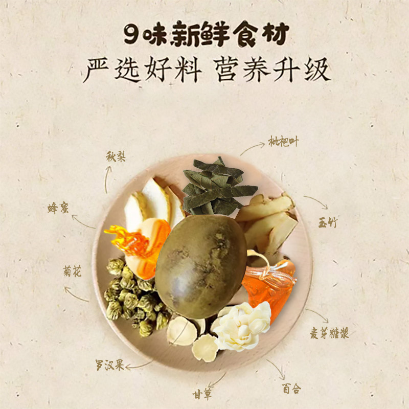汇仁枇杷儿童老人肺润纯蜂蜜秋梨膏 融科保健品养生茶