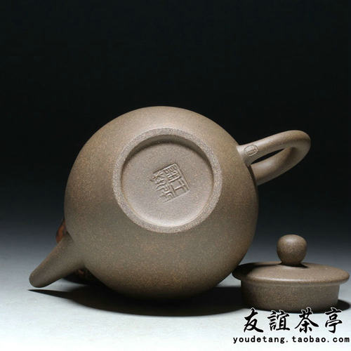 紫砂壶/工艺美术师/王小平制/巨轮珠/茶壶 - 图1