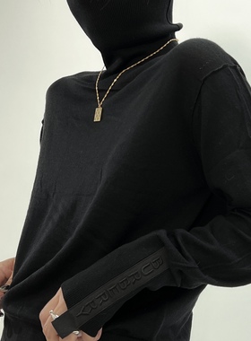 精致通勤风金属棋盘格项链毛衣链