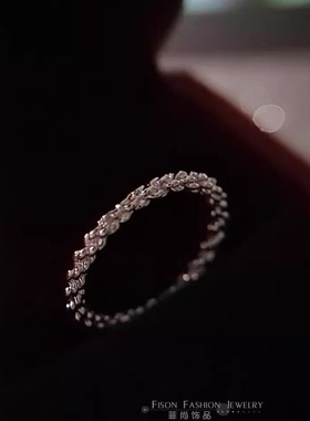 韩剧想你尹恩惠李秀妍同款关节戒指复古精致麻花扭曲纹尾戒女叠戴