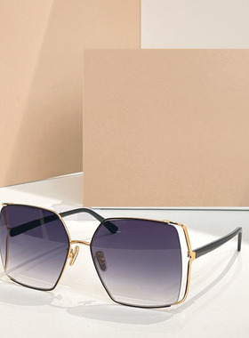 金属方形遮阳太阳镜男女款显脸小