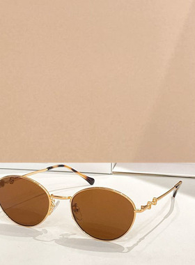 金属椭圆遮阳墨镜男女款防紫外线