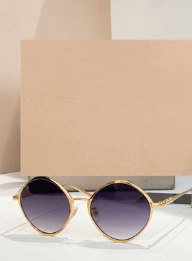 金属多边形遮阳太阳镜男女款时尚