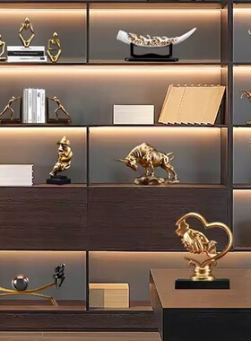 办公室软装桌面摆件客厅电视柜装饰品家居柜子酒柜工艺品