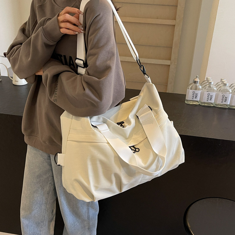 休闲大容量帆布包时尚短途旅行包女轻便行李袋外出旅游瑜伽健身包,淘宝优惠券,粉丝福利购,淘宝优惠卷