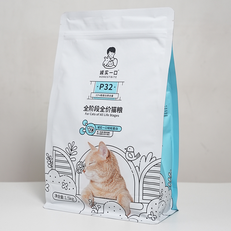 诚实一口猫粮P40高蛋白全期全价P32成猫粮BK01烘焙猫粮增肥1.5KG - 图1