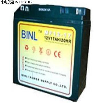 BINLI12v24AH 铅酸电池 MF12-24 机房断电应急 直流屏 - 图0