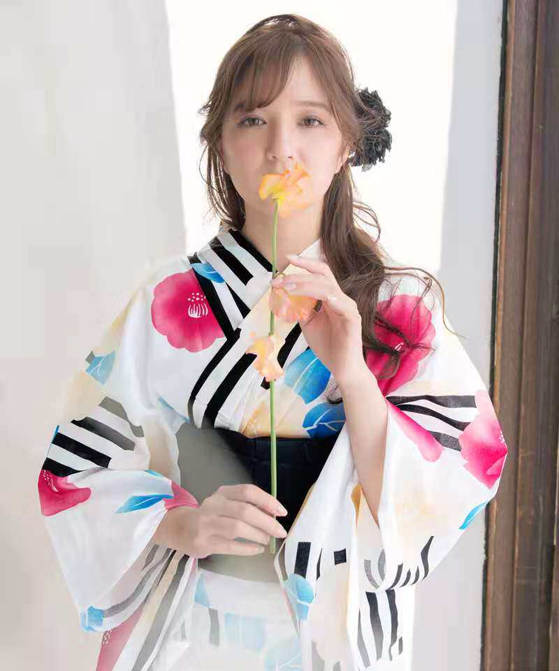 日本传统和服新款正装和服浴衣女花火大会旅游和服日系拍照写真服 我爱女装导购网