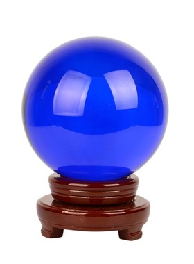 造型别致风格百搭水晶球有球有应