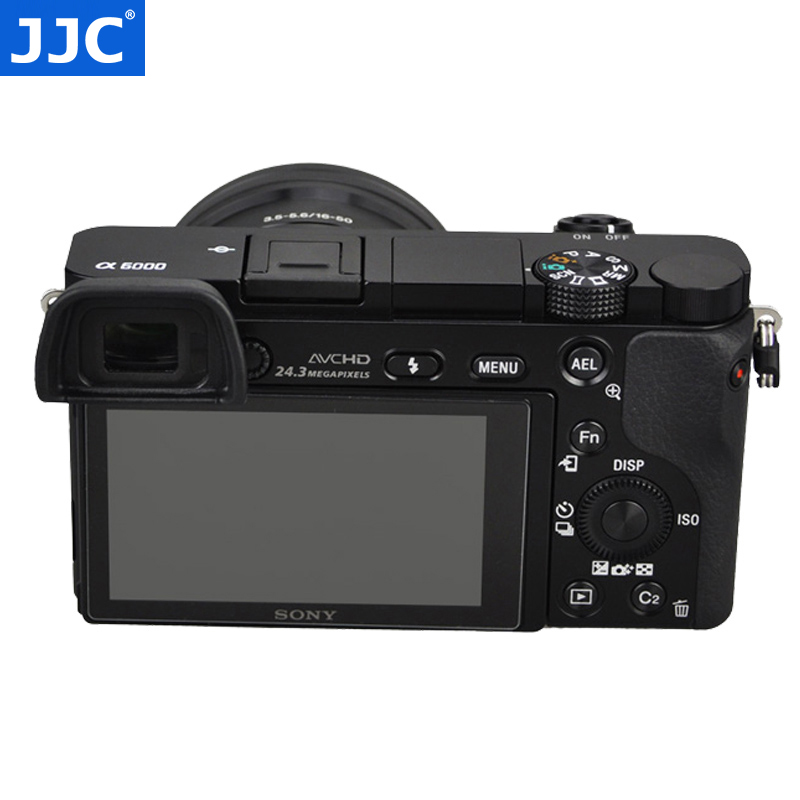 JJC适用于索尼FDA-EP10眼罩微单A6300 A6000 A6100配件NEX-6 NEX-7目镜取景器FDA-EV1S-图1