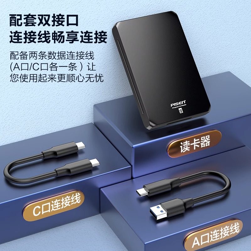 品胜A7M4 A7R5 A7S3 A1 FX3高速传输读卡器CFexpress储存卡Type-A适用索尼FX6 FX30内存卡USB3.1 GEN2 CFa10G-图2